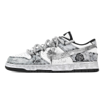 Nike Dunk Silver Bloom Kulumiskindlad Madalad Talla Skateboardikingad Unisex Hall Valge DD1391-100(Team773-) 40.5