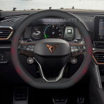 Nahast autojuhtimiskangi kate Cupra Leon Sportstourer 2022-2024 2025 jaoks Libisemisvastane Auto sisekujundus Cupra Leon Tarvikud 2025