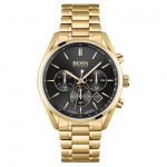 Hugo Boss 1513848 Meeste kvartskellad Must sihverplaat 44MM + Karbiga