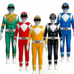 Power Rangeri kost&uuml;&uuml;m Zentai T&auml;iskasvanud Meeste &Uuml;likond T&auml;iskasvanute Halloweeni kost&uuml;&uuml;m Karnevali Cosplay riietus BZSM 160 must