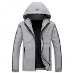Kevad ja S&uuml;gis Uus Trend Meeste Trendikas Jakk Lihtne Vabaaja Mitmek&uuml;lgne Mood Kena Lihtne Jakk XL hall v&auml;rv