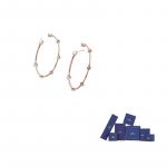Swarovski Constella kunstkristallist k&otilde;rvar&otilde;ngad naistele M-Original brand box (color random) roosa kuldne v&auml;rv