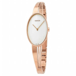 CALVIN KLEIN kell kvartsmehhanism kullatud rihm 34 mm h&otilde;bedane sihver naiste kell 30 meetrit veekindel K6S2N616 kuld