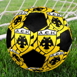 AEK Ateenas F.C Jalgpall Suurus 5 V&auml;rviline Masin&otilde;mmeldud PVC V&otilde;istlusvalmis Vastupidav K&otilde;rge p&otilde;rkega
