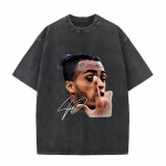 90ndate Vintage XXXTentacion Album 2026 Pesemisefektiga T-s&auml;rk Rap Meeste Naiste Hip Hop Gootika L&uuml;hikeste Varrukatega T-s&auml;rk Mees Punk F&auml;nnide R&otilde;ivad T-s&auml;rgid S