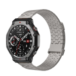 Metallist Magnetiline Pandla Rihm Huami Amazfit T-Rex 3 2 1 jaoks T-Rex 3Pro 48mm T-Rex pro Tarvikud For TRex 3Pro 48mm gray