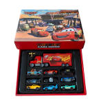 Kuum m&uuml;&uuml;k 11/12 tk Disney Pixar Autod Kingikarp Metallist Valatud Lightning McQueen Auto Mudel M&auml;nguasi Jackson Onu Veoauto Poisi S&uuml;nnip&auml;evam&auml;nguasjad red