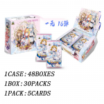 Hulgim&uuml;&uuml;k Goddess Story Booster Box Piiratud V&auml;ljaanne T&auml;ielik Komplekt Kaanega Albumi N&auml;itusega Jaapani Stiilis Anime Kaart