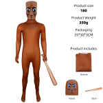 Klassikaline m&auml;gi ja meri Halloweeni Sahuri esituse pulkmehe cosplay kost&uuml;&uuml;m Adult 190cm brown