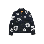 Denim Tears Lilleline n&ouml;&ouml;pidega teksajakk Unisex Jakk Must PC9-A2318-0006 S black