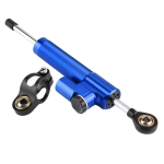 Universaalne mootorratta alumiiniumisulamist rooliamortisaator stabilisaator (Sinine & Must) blue