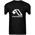 Anjunabeats Prindiga T-s&auml;rk Meeste S Must | &Uuml;mmargune kaelus, Kerge venivus, Tavaline l&otilde;ige, Vabaaja stiil, Aastaringselt 5XL must