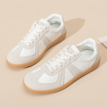 Unisex Saksamaa Armee Treeningjalatsid Mitmek&uuml;lgsed Valged Vabaajajalatsid 2026 Kevad Retro Tossud Paaride Platvormiga Spordijalatsid 44 white
