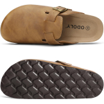 Asgard Unisex Vegan Nahast Klounid Moodsad Libisemiskindlad Korgist Taldadega Muulad Sussid Kaaretoega Daami Mugavad Vabaaja Kartulikingad 41 black