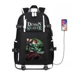 Demon Slayeri seljakott poistele Lastele Tanjiro Akaza Kyojuro Rengoku Cosplay Koolikott Kerge Seljakaitse 3-6 Klassi Keskkooli &Otilde;pilane No specifications
