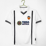 Vintage Valencia FC Jalgpallis&auml;rk Mehed Naised L&uuml;hikeste Varrukatega Jalgpalli &Uuml;laosa Retro 1999 2000 2006 Komplektid Streetwear Vabaaja Medium black