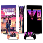 M&auml;ngukonsooli v&auml;rvilised kleebised, v&auml;rvilised kilekeha kleebised, Grand Theft Auto GTA6 kontrolleri kleebised Q