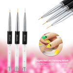 K&uuml;&uuml;nte maalimispintsel Kristall-akr&uuml;&uuml;l k&uuml;&uuml;nte UV-geeli v&auml;rvimisjoonpintsel nailonist juuksepliiats Nail Art Pen