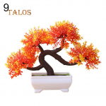 Kunstlik taimepuu Bonsai v&otilde;ltsitud potiornament Kodu Hotelli aiakaunistus Dekoor 6#