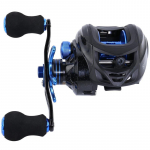 Kiire s&ouml;&ouml;daga p&uuml;&uuml;girull 11+1 BBs 7,0:1 &uuml;lekandearv kahe piduris&uuml;steemiga Baitcaster rull Left Hand