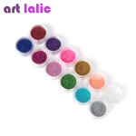 12 kasti k&uuml;&uuml;nte s&auml;ra pulber tolm, 3d ots kivist manik&uuml;&uuml;ri t&ouml;&ouml;riistad paillettes ongles k&uuml;&uuml;nelakk