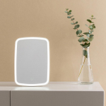 Xiaomi LED-meigipeegel koos puutetundliku l&uuml;litiga, kolme v&auml;rvi temperatuuriga kaasaskantav meik-LED-meigipeegel &uuml;histoa lauapeegel valge