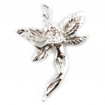 Les Tr&eacute;sors De Lily [E9725] - Pendentif Argent 'F&eacute;e Clochette' h&otilde;be