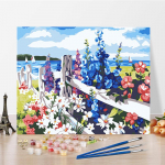 DIY maalimine numbrite j&auml;rgi Kunst Hobid Numbrimaal Digitaalne &otilde;limaal Kodukaunistamine K&auml;sit&ouml;&ouml; 40x50cm no frame
