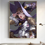 5D teemantmaal portree ristpistes t&auml;isteemanttikandid mosaiik n&auml;put&ouml;&ouml; kivide jaoks pilt kingitus Full Round 20X30CM