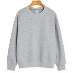 Zirunking uhiuus Unisex Streetwear dressipluusid s&uuml;gise ja kevade O-kaelusega pullover Kahepoolne puuvillane pikkade varrukatega &uuml;ler&otilde;ivad L