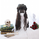 Bybrana naiste tukk pikad juuksed Big Waves s&uuml;nteetilised juuksed parukas Daily Delolita 60cm