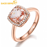 SACE GEMS Klassikaline vasesulamist tsirkoonist s&otilde;rmus Naiste ehted Pulmalubadus Peokink avatud open