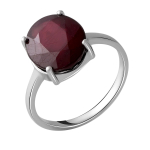Naturaalse rubiiniga h&otilde;bes&otilde;rmus 5,813 ct (2053989) 18 rubiin punane v&auml;rv