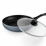 Pann Mittenakkuv pann pannkoogipann Steak keedupott Multifunktsionaalne pott K&ouml;&ouml;gin&otilde;ud kaanega 26cm sinine