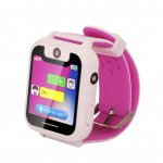 Kid Smart Watch Telefon lastele T&uuml;drukutele Poistele LBS Positioning Tracker Locator 1.54 roosa