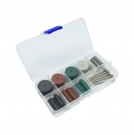 1 komplekti hambalabori poleerimisketta silikoonkummist &uuml;lij&auml;me peen 5 varrega s&uuml;damik Rubber Polishers