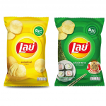 Lay's kartulikr&otilde;psud, Tai maitse, Tai maitse, Tai suupiste, 67 g. - 75 g (Pakis 2) Original - Nori