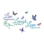 Pleumimisvastane plaadikleebis Positiivne kaasaegne motiveerivate kirjadega seinamaaling B