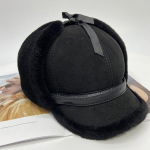 Villane m&uuml;ts naistele meestele Unisex kohev talvine soe k&otilde;rvakate pommitaja lumem&uuml;tsike lamba p&uuml;gamine n&otilde;ukogude p&uuml;&uuml;niste m&uuml;tsid Ushanka 55-62cm must