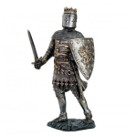 Les Tr&eacute;sors De Lily [A2401] - vaigust kujuke  Richard Coeur de Lion  kuldhall - 21 cm hall