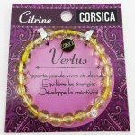 Les Tr&eacute;sors De Lily [R2349] &ndash; Citrine &lsquo;Corsica&rsquo; disaink&auml;ev&otilde;ru &ndash; 8 mm kollane