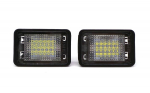 Lampa rejestracji LED 2szt kompatybilna z Mercedes GLK, 12V, Off-Road