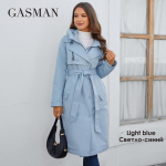 GASMAN 2023 Brand Fashion Naiste kevadine sulejope S&uuml;gis naiste mantel Pikk park naiste jakid naiste &otilde;huke puuvillane 8356 S helesinine v&auml;rv