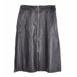 XITAO mustad pu-nahast seelikud Moodsad t&auml;nava &uuml;hev&auml;rvilised t&otilde;mblukuga kaunistused naistele WS2126 One Size must