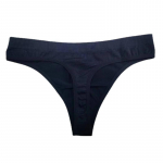 Seksikad naiste puuvillased madala v&ouml;&ouml;kohaga alusp&uuml;ksid t&uuml;drukute &auml;&auml;rep&uuml;ksid G-String hingavad p&uuml;ksid Alusp&uuml;ksid madala v&ouml;&ouml;kohaga bikiini aluspesu S must