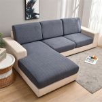 Triibuline ruuduline diivani istmepadja kate Venitav eemaldatav tooli kate Polar fliisist diivanikate Pestav žakaardiivani kate Normal Size (S)-1pc must