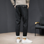 Kevadised uued meeste elastsed s&auml;&auml;rised vabaaja p&uuml;ksid Meeste korea vabad p&uuml;ksid Moodsad mitmek&uuml;lgsed p&otilde;llup&uuml;ksid 28 hall