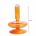 1 tk klaasist k&uuml;&uuml;nlahoidja pulmadekoratsiooniks K&uuml;&uuml;nlajalg Romantiline Candelabros Nordic k&uuml;&uuml;nlaalus, k&uuml;&uuml;nlahoidja klaas 04