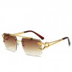 Retro &auml;&auml;risteta p&auml;ikeseprillid Meeste Steampunk Prillid Naiste Mood Luksuslikud p&auml;ikeseprillid Vintage Varjud Uv400 Kaitse Autoprillid