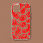 Armas naljakas Trippy Smiley Face telefoni&uuml;mbris iPhone 11 12 Pro Xs Max 8 7 6 6s Plus X 5s Se 2020 Xr &uuml;mbrisele For iphone 7 or 8